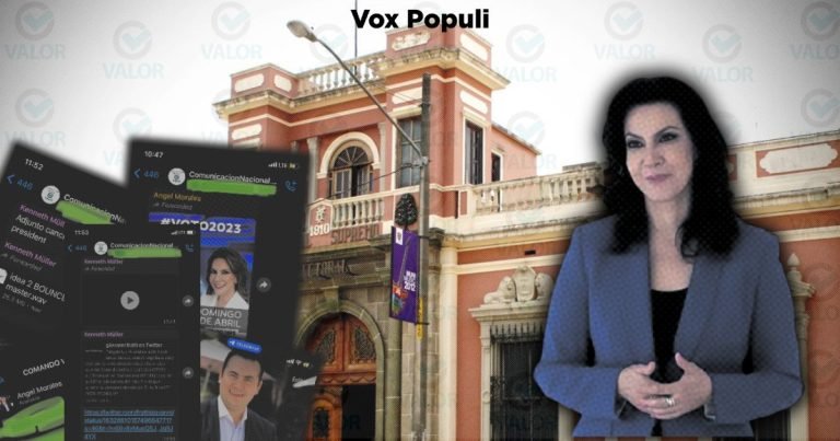 Caso TSE-Valor: Zury Ríos lo niega, pero chats lo confirman